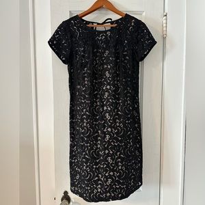 Loft Maternity Black Lace Dress